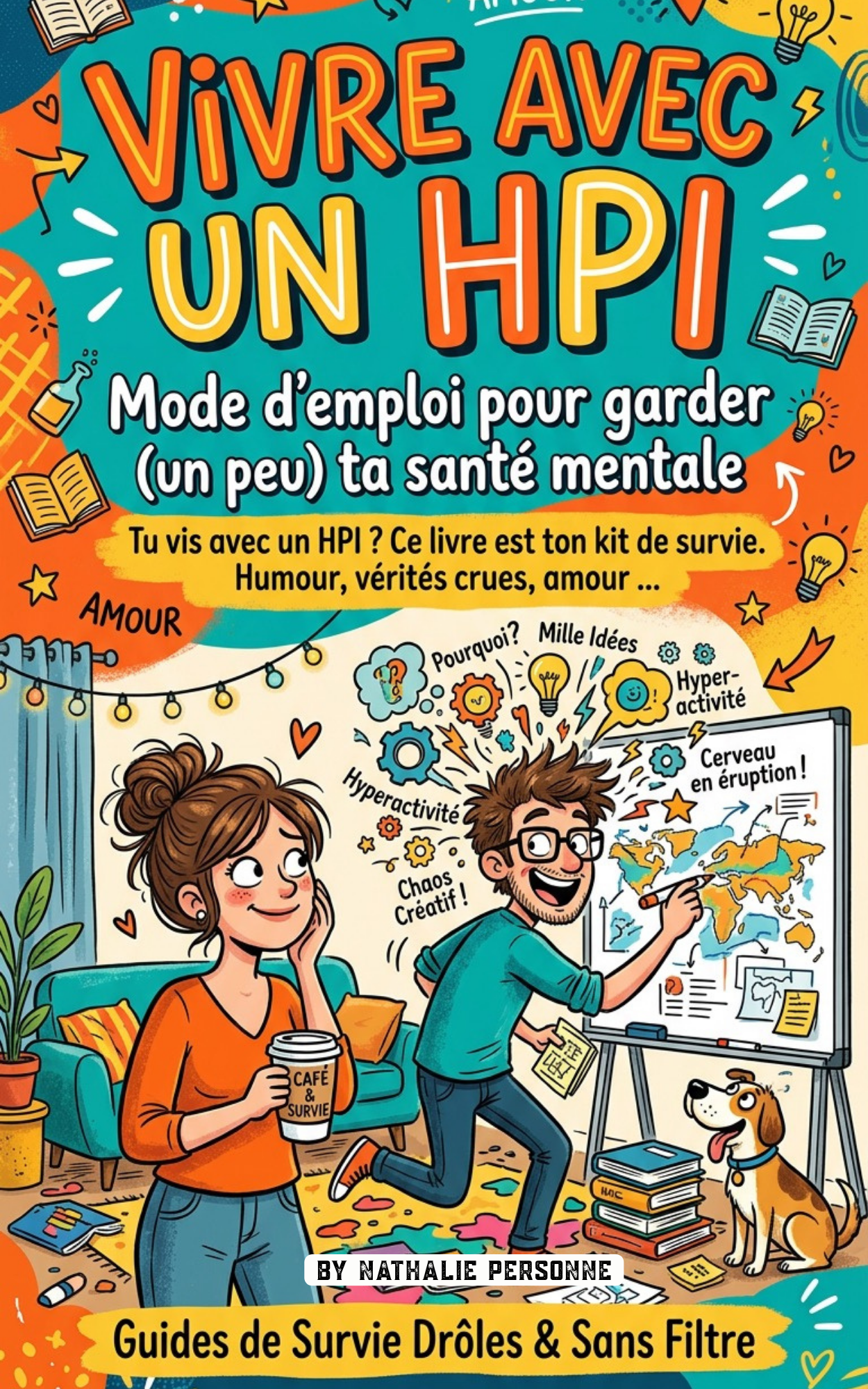 Vivre avec un HPI – Mode d’emploi pour garder (un peu) ta santé mentale - Nathalie Personne