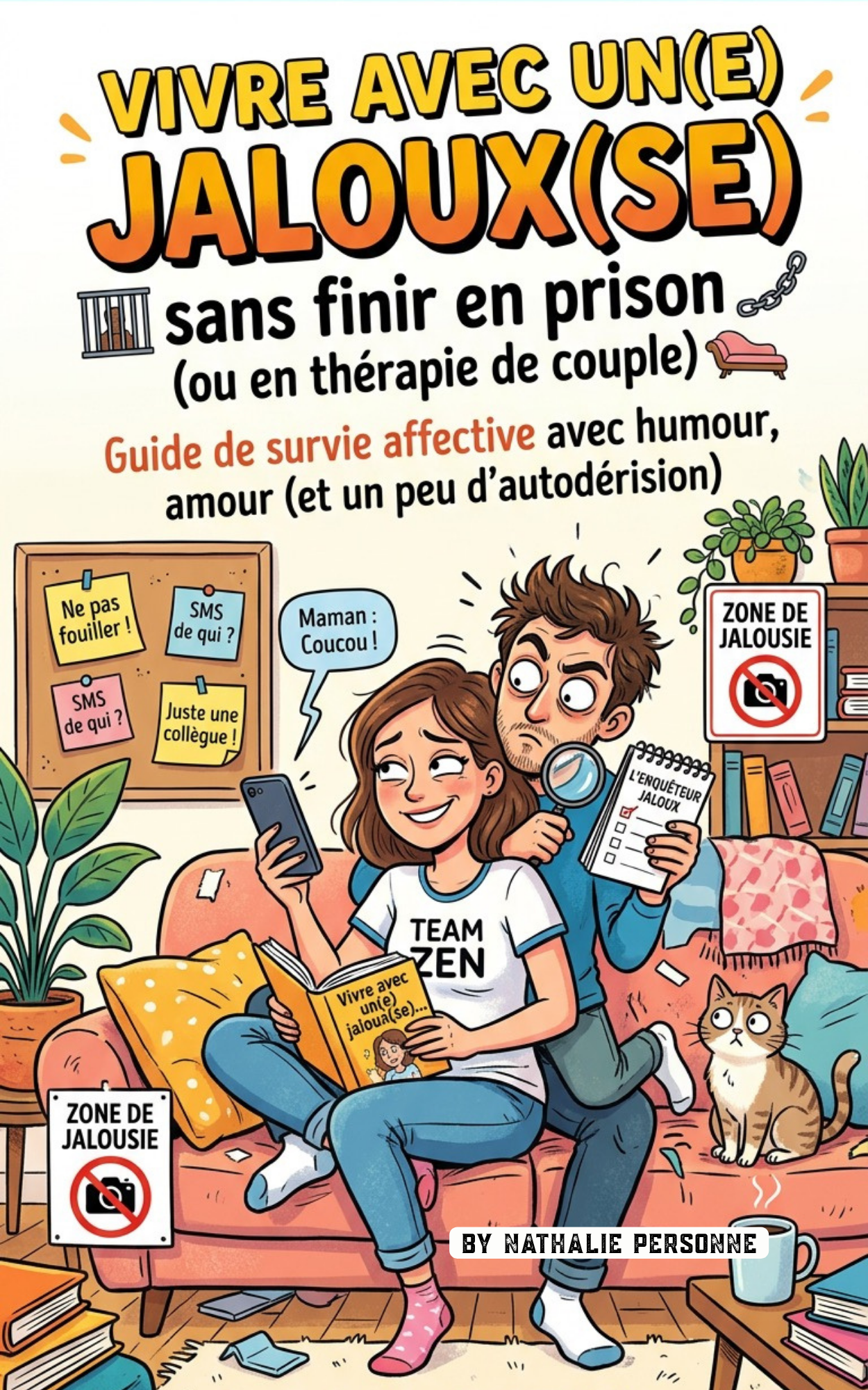 Vivre avec un(e) jaloux(se) sans finir en prison (ou en thérapie de couple) - Nathalie Personne