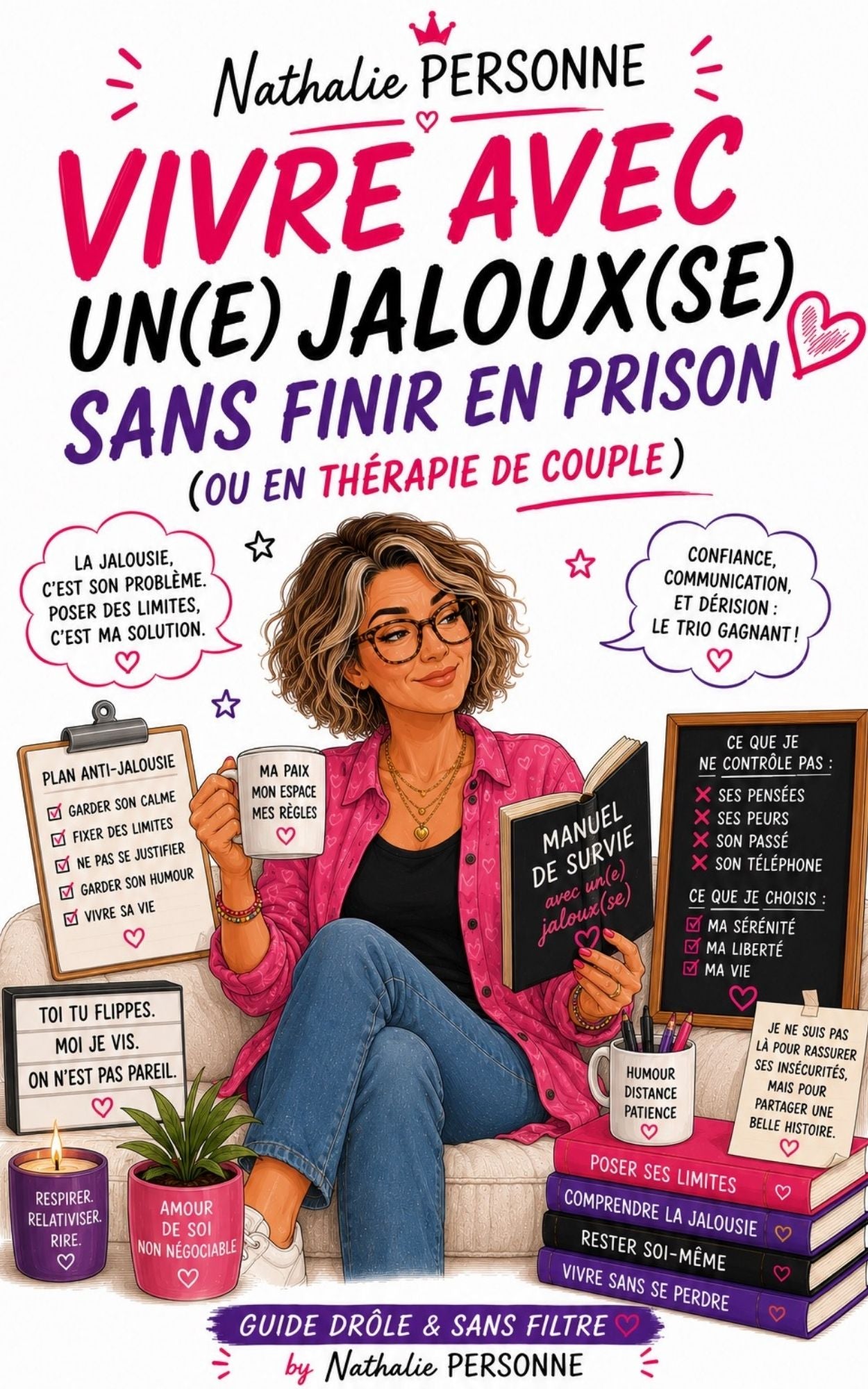 Vivre avec un(e) jaloux(se) sans finir en prison (ou en thérapie de couple)- Nathalie Personne 