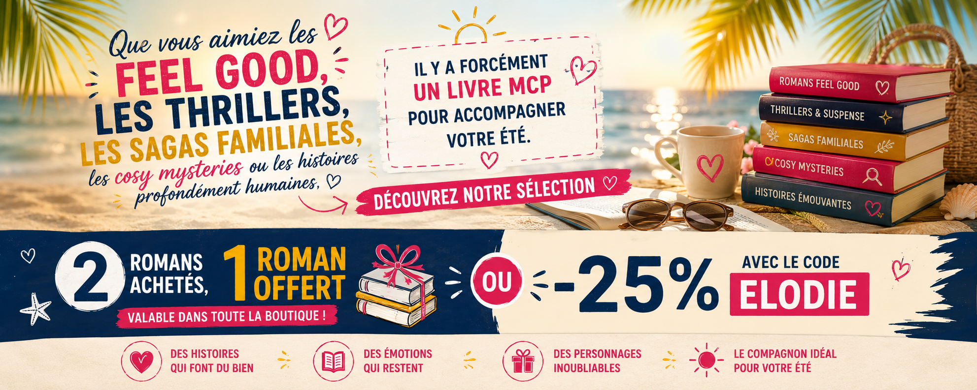 Les livres à lire cet été 