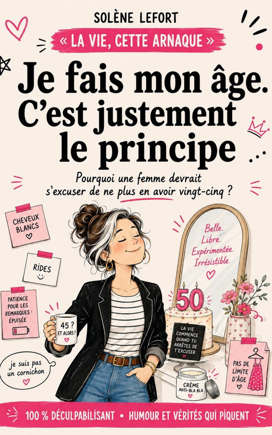 Je fais mon âge, c’est justement le principe