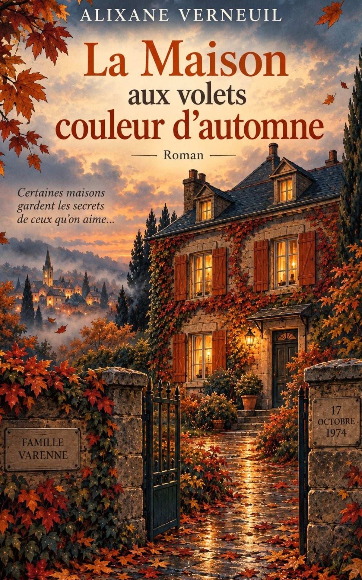 La Maison aux volets couleur d’automne — Alixane Verneuil