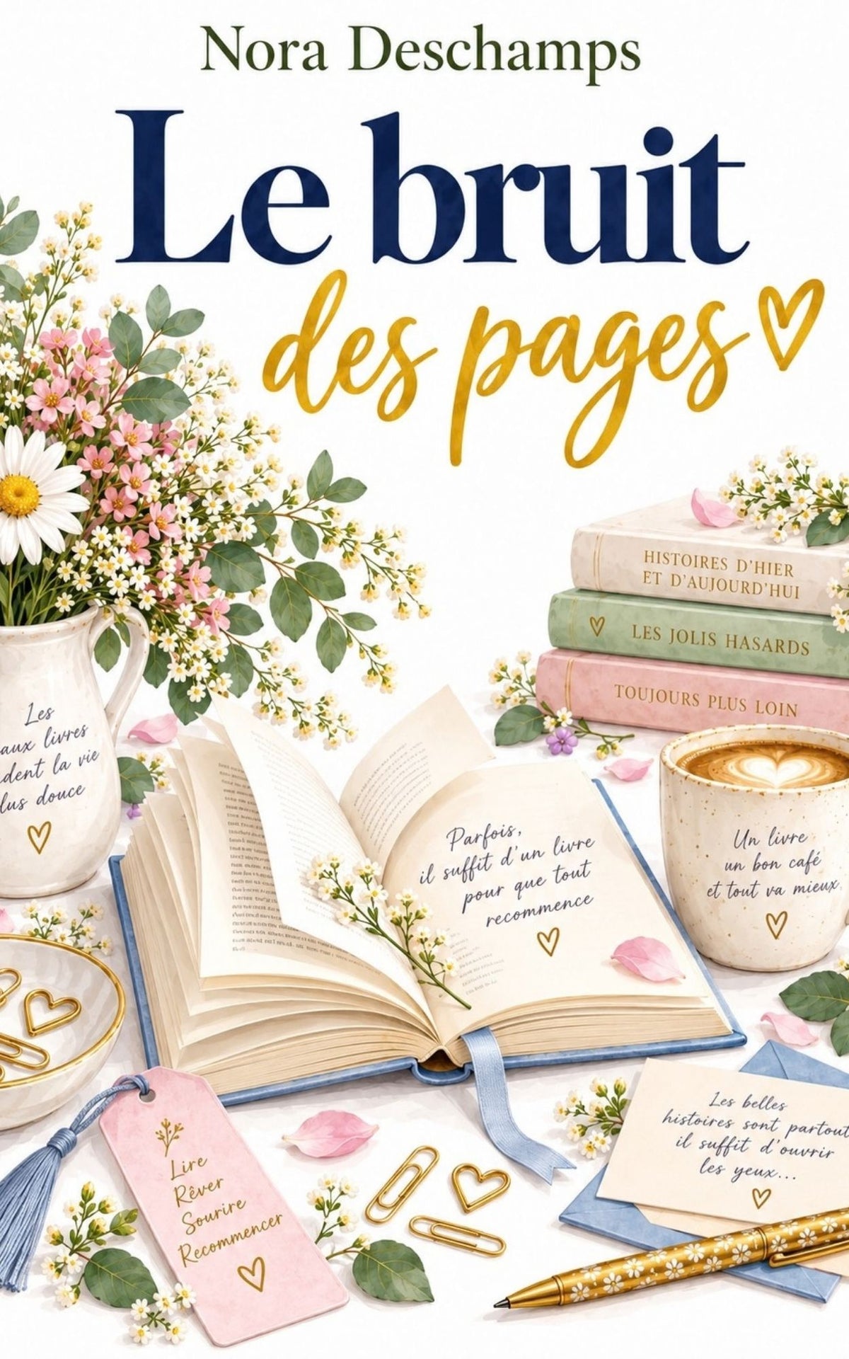 Le bruit des pages — Nora Deschamps