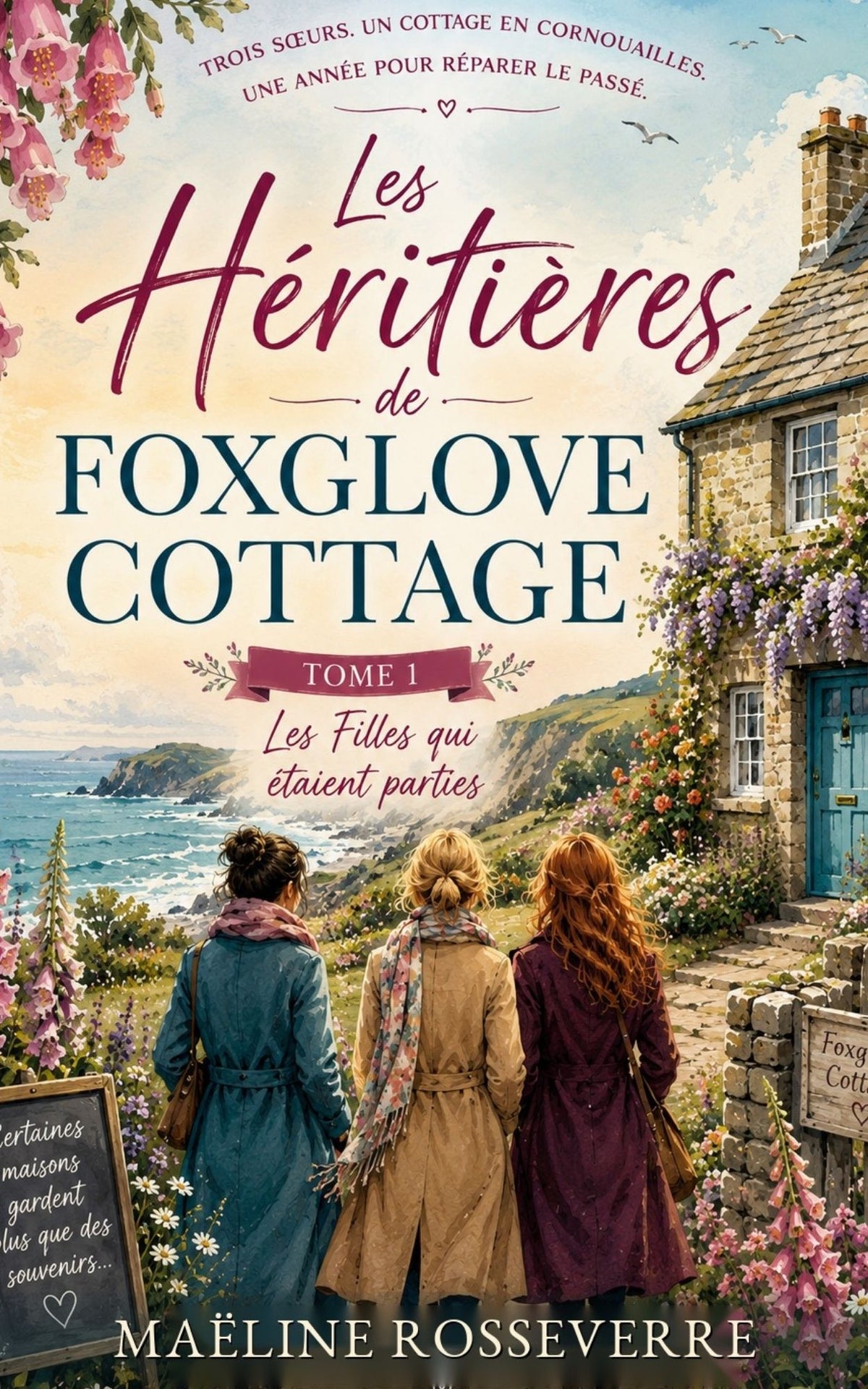 Les Héritières de Foxglove Cottage — Tome 1 : Les Filles qui étaient parties — Maëline Rosseverre