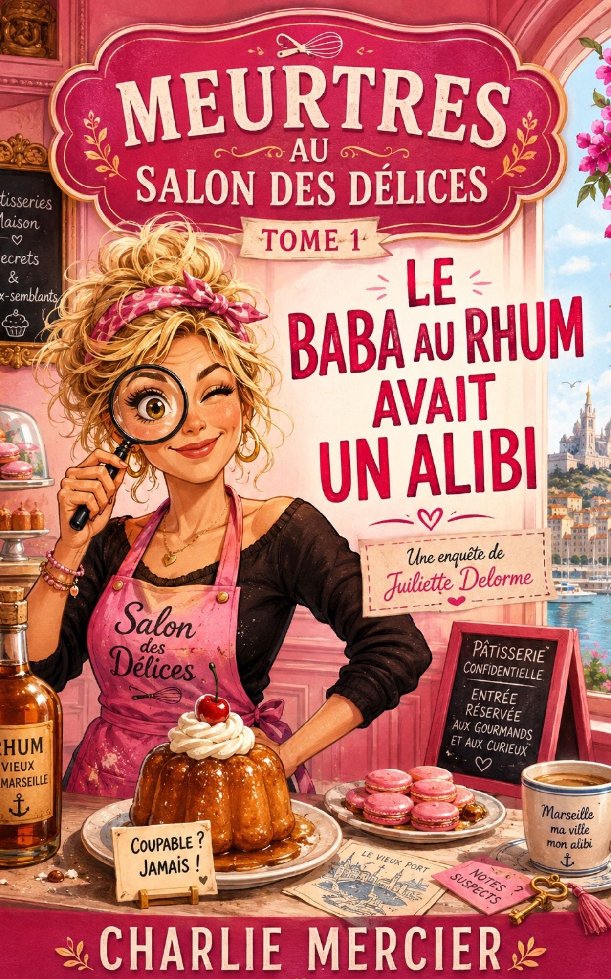 Meurtres au Salon des Délices - Tome 1 Le baba au rhum avait un alibi