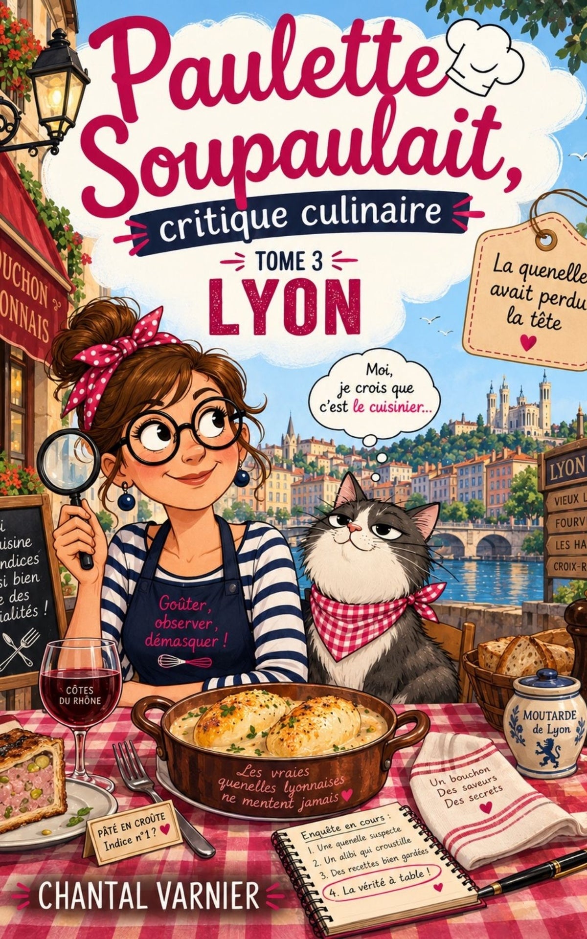 Paulette Soupaulait, critique culinaire — Tome 3 : Lyon — Chantal Varnier