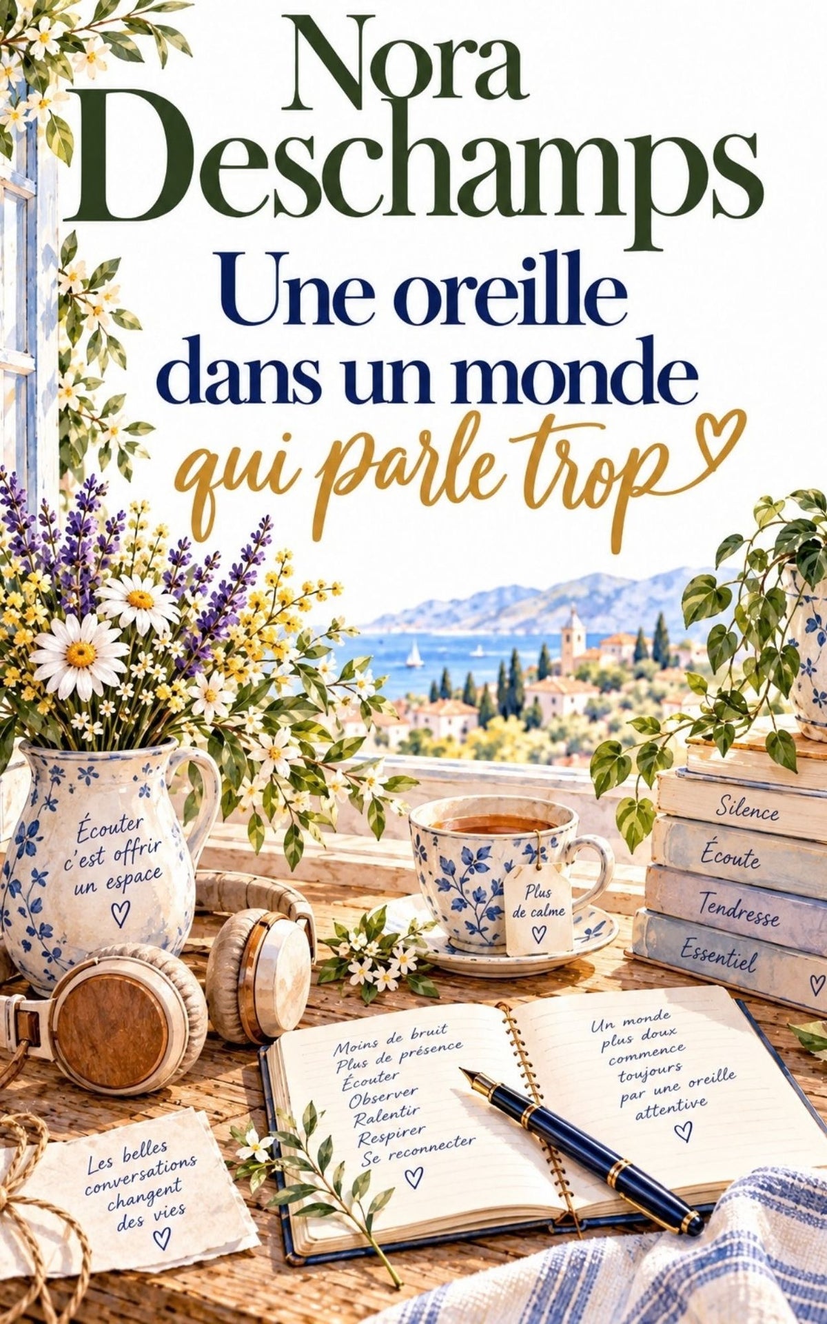 Une oreille dans un monde qui parle trop — Nora Deschamps